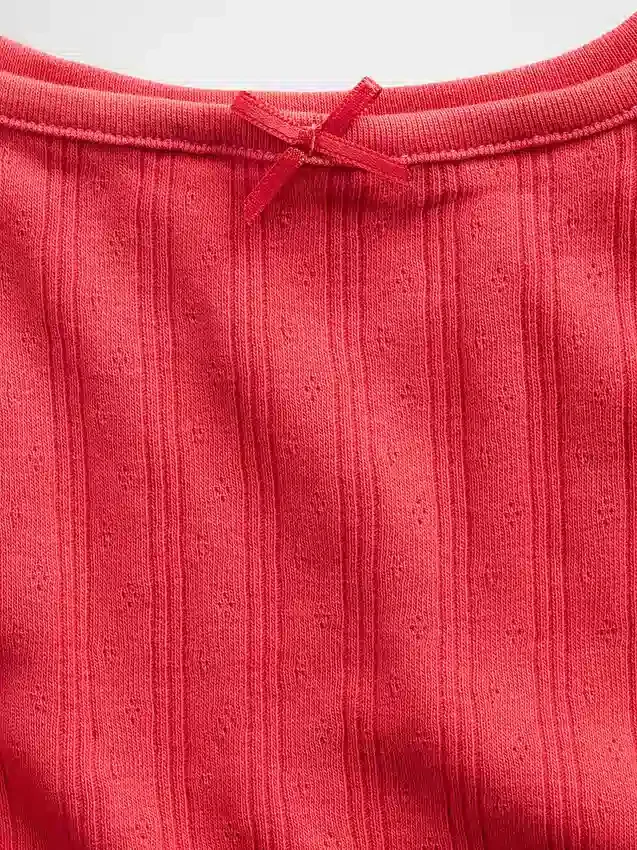 Kids Pointelle Tank Top