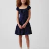 Kids Polka Dot Drop-Waist Dress