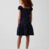 Kids Polka Dot Drop-Waist Dress