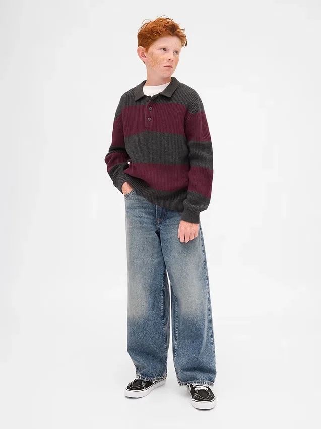Kids Polo Sweater