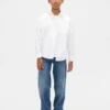 Kids Poplin Uniform Relaxed Shirt
