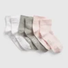 Kids Quarter Crew Socks (3-Pack)