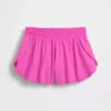 Kids Quick-Dry Butterfly-Hem Run Shorts