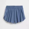 Kids Quick-Dry Butterfly-Hem Run Shorts