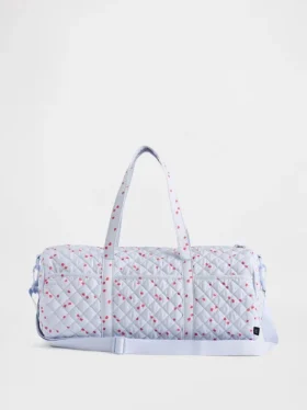 Kids Quilted Printed Weekender Bag