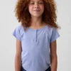 Kids Raglan Henley T-Shirt