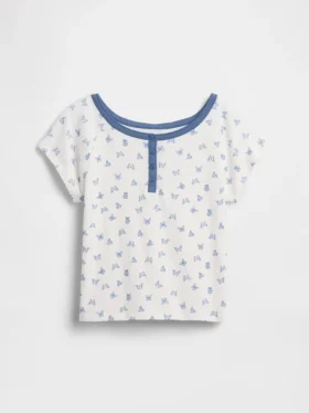 Kids Raglan Henley T-Shirt