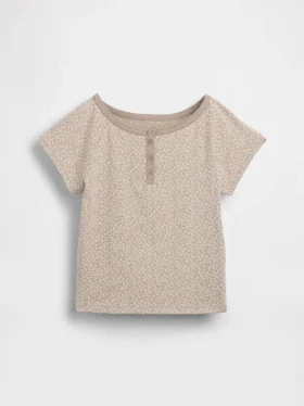 Kids Raglan Henley T-Shirt