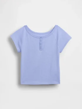 Kids Raglan Henley T-Shirt