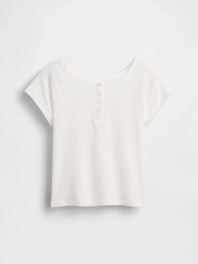 Kids Raglan Henley T-Shirt
