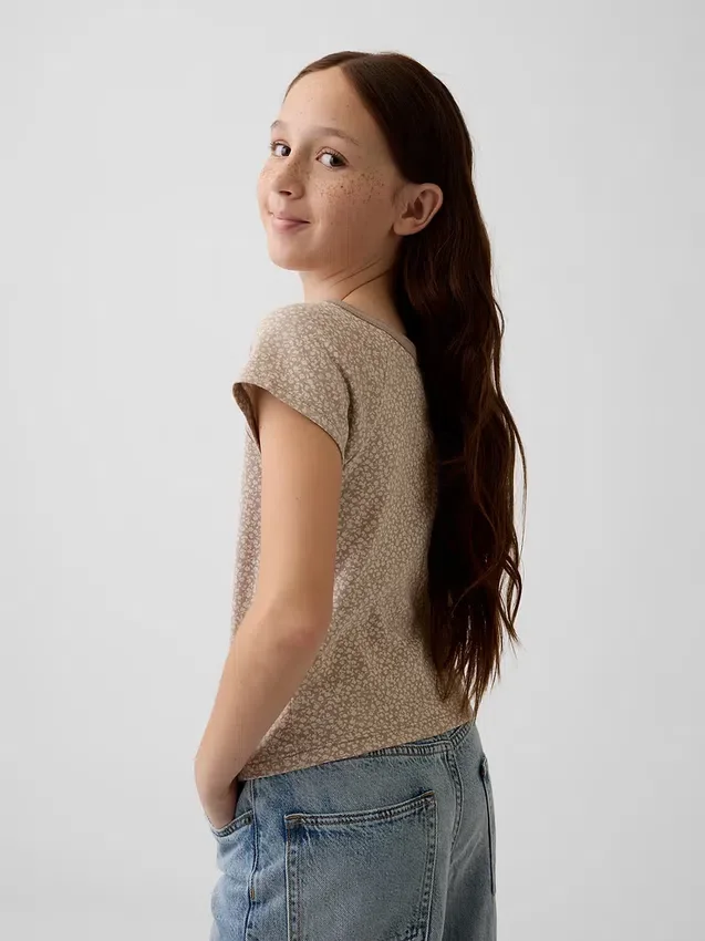 Kids Raglan Henley T-Shirt
