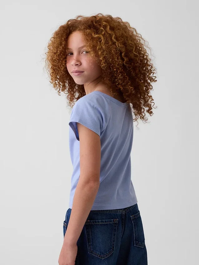 Kids Raglan Henley T-Shirt