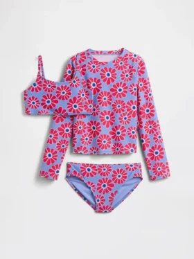 Kids Rash Guard Swim Three-Piece