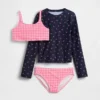 Kids Rash Guard Swim Three-Piece