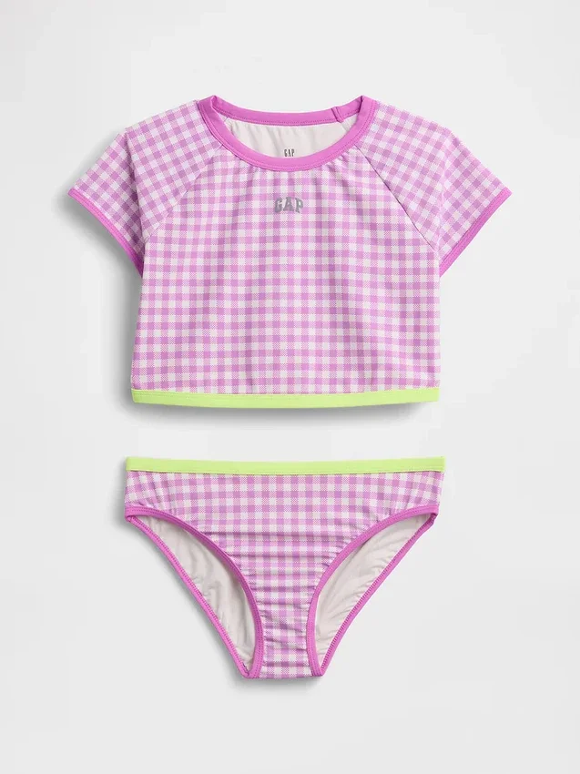 Kids Rash Guard Swim Two-Piece
