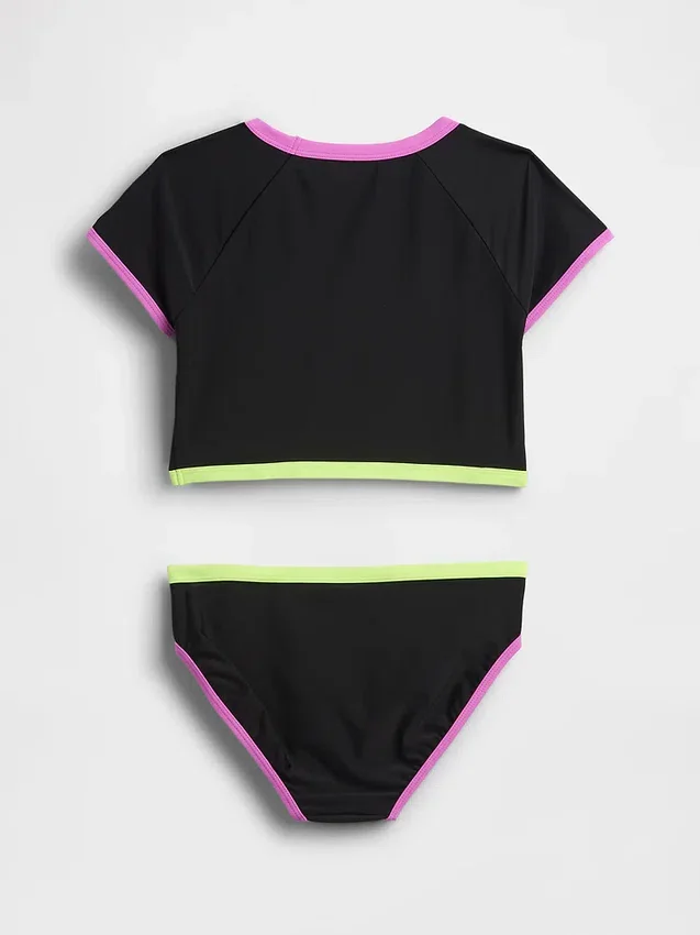 Kids Rash Guard Swim Two-Piece