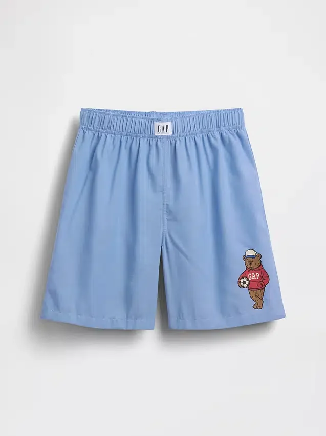Kids Recycled Boxer Pj Shorts
