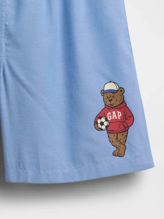 Kids Recycled Boxer Pj Shorts