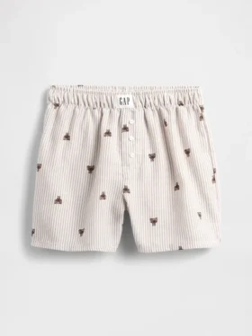 Kids Recycled Flannel Pj Boxer Shorts