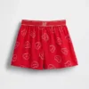 Kids Recycled Flannel Pj Boxer Shorts