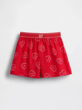 Kids Recycled Flannel Pj Boxer Shorts