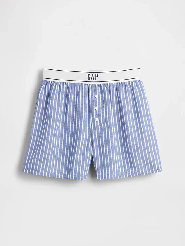 Kids Recycled Flannel Pj Boxer Shorts