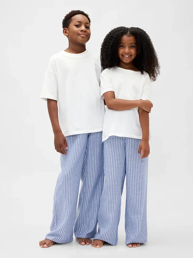 Kids Recycled Flannel Pj Pants