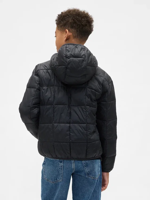 Kids Recycled Lightweight Puffer Jacket