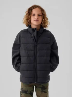 Kids Recycled Lightweight Puffer Vest