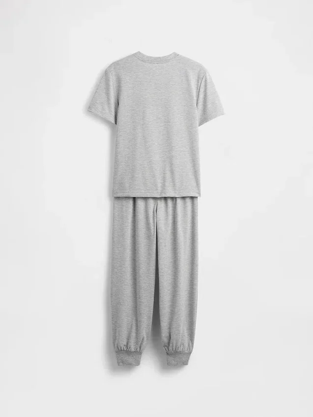 Kids Recycled Pj Jogger Set