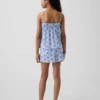 Kids Recycled Pj Ruffle Cami Short Set