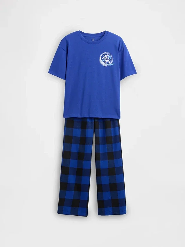 Kids Recycled Pj Set
