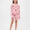 Kids Recycled Pj Short Set
