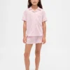 Kids Recycled Pj Short Set