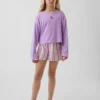 Kids Recycled Pj Short Set