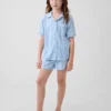Kids Recycled Pj Short Set