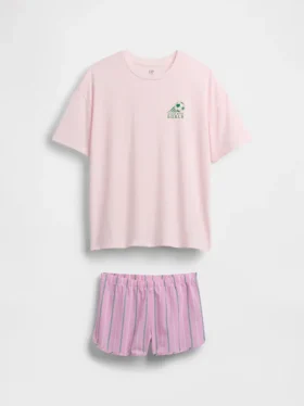 Kids Recycled Pj Short Set