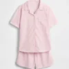 Kids Recycled Pj Short Set