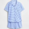 Kids Recycled Pj Short Set