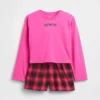 Kids Recycled Pj Short Set