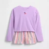 Kids Recycled Pj Short Set