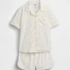 Kids Recycled Pj Short Set