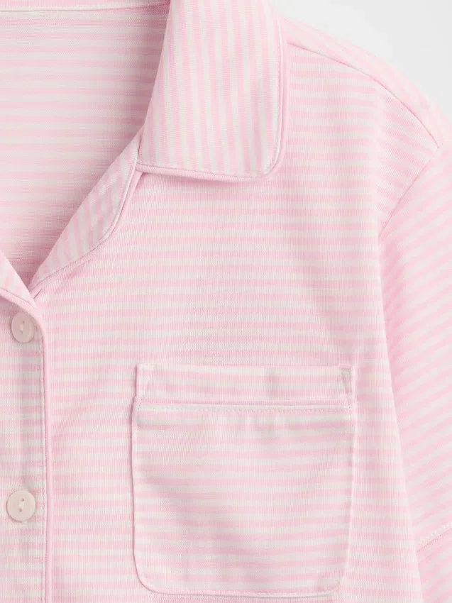 Kids Recycled Pj Short Set