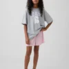 Kids Recycled Pointelle Pj Shorts