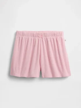 Kids Recycled Pointelle Pj Shorts