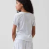 Kids Recycled Pointelle Pj Shorts
