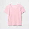 Kids Recycled Pointelle Pj T-Shirt