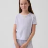 Kids Recycled Pointelle Pj T-Shirt