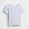 Kids Recycled Pointelle Pj T-Shirt