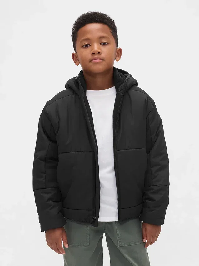 Kids Recycled Puffer Jacket